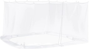vidaXL Κουνούπι για Περίπτερο 220 mesh Λευκό 4,5 x 3 x 2 μ Πολυεστέρας