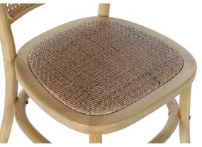 Καρέκλα Τραπεζαρίας DKD Home Decor Πολύχρωμο Φυσικό 48 x 45 x 85 cm 44 x 49 x 87 cm