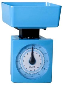 Αναλογική ζυγαριά κουζίνας με κάδο - KS-015 - 112425 - Blue-112425_bl