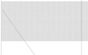 vidaXL Συγκολλητός φράχτης από σύρμα Γκρι