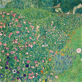 Αναπαραγωγή Italian garden landscape, Gustav Klimt