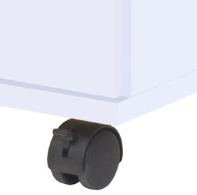vidaXL Συρταριέρα Λευκή 33 x 45 x 60 εκ.