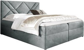 Επενδυμένο κρεβάτι Box 6-Gkri-200 x 200