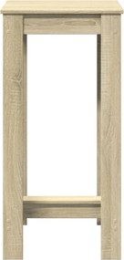 vidaXL Τραπέζι Μπαρ Sonoma Δρυς 51x50x103,5 εκ. Επεξ. Ξύλο