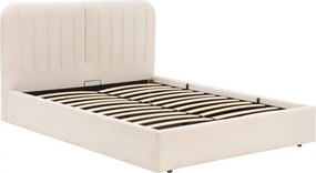 ΚΡΕΒΆΤΙΑ CALA STORAGE BED 160 X 200 CM BEIGE ATMOSPHERA 213