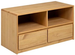 vidaXL Έπιπλο Τηλεόρασης SAUDA Χρώμα Δρυός 99x43x55 εκ. Μασίφ Πεύκο