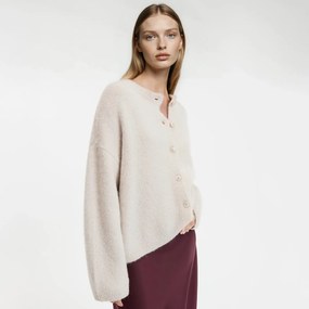 Ζακέτα από μείγμα αλπακά, Signature LYSANDRE