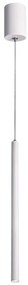Φωτιστικό Κρεμαστο Aca RA31LEDP60WH FINO Λευκό (White) 3000K