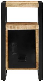 vidaXL Ντουλάπα Μπάνιου με ράφι Καφέ 40 x 35 x 75 εκ Μασίφ ξύλο μάνγκο