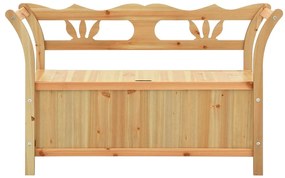 vidaXL Πάγκος 107 x 45 x 75,5 εκ. από Μασίφ Ξύλο Ελάτης