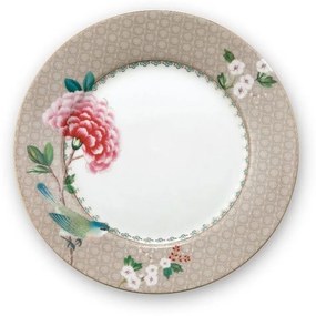 Πιάτο Πορσελάνινο 51001211  Blushing Birds 21cm Khaki Pip Studio Porcelain