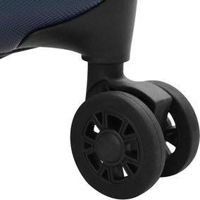 vidaXL Βαλίτσα Σκούρο Μπλε 34 x 23 x 55.5 εκ. ΑΒΣ Πλαστικό