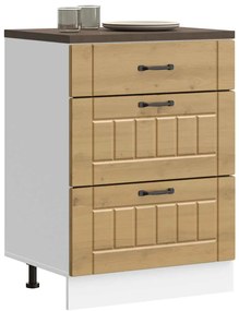 vidaXL ντουλάπι βάσης κουζίνας Lucca Δρυς τεχνίτης κατασκευασμένο ξύλο