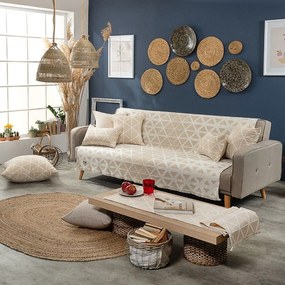 Ριχτάρι Manarola 01 Ecru Teoran Armchair 180x150cm Cotton-Polyester
