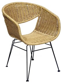 HAVANA ΚΑΡΕΚΛΑ ΦΥΣΙΚΟ 59x64xH80cm - 22-0079 - 22-0079