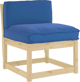 vidaXL Μαξιλάρι Βασιλικό Μπλε 70 x 40 x 12 cm Ύφασμα Όξφορντ