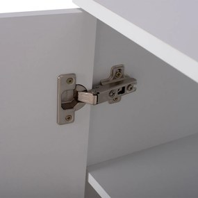 ΠΑΠΟΥΤΣΟΘΗΚΗ ΝΤΟΥΛΑΠΙ EMERIE HM2206.05 ΜΕΛΑΜΙΝΗ ΛΕΥΚΗ 60x40x80Υεκ.