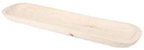 Διακοσμητική Πιατέλα Paulownia 00.07.75212 100x27,5x6cm Natural Ξύλο