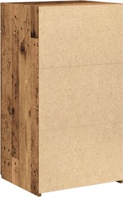 vidaXL Πλαϊνό γραφείο Παλιό ξύλο 50 x 42,5 x 93 εκ.