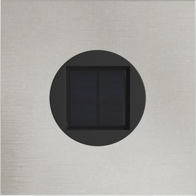 vidaXL Ηλιακό LED Φως Δρόμου 2 pcs Θερμό λευκό 18 x 18 x 80 εκ.