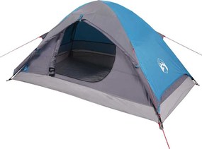 vidaXL Σκηνή Κάμπινγκ 4 Ατόμων Αδιάβροχη Μπλε