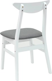 vidaXL Καρέκλες φαγητού 2 pcs Λευκό 42 x 47.5 x 81 εκ
