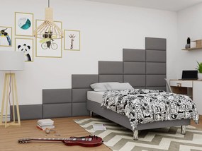 Επενδυμένο κρεβάτι Lux-Baza-Gkri-200 x 120 x 30