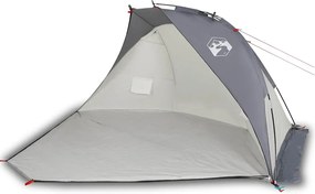 vidaXL Σκηνή Παραλίας Γκρι 268x223x125 εκ. Πολυεστέρας 185T