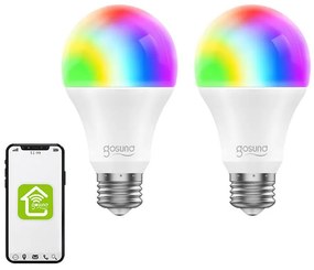 Smart Bulb LED WB4 (2-pack) Gosund (RGB) E27 Tuya