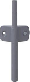 vidaXL Μαλακή κλειδαριά 1161 τεμ. Γκρι 125 x 47 x 15 mm PP