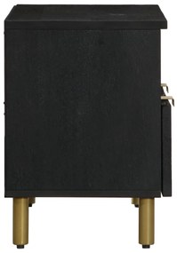 vidaXL Έπιπλο Τηλεόρασης Μαύρο 70x33x46 εκ. από Επεξεργ. Ξύλο