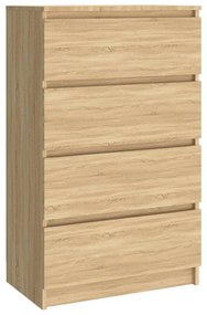 Συρταριέρα Sonoma Δρυς 60 x 35 x 98,5 εκ. Επεξεργασμένο Ξύλο - Καφέ