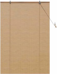vidaXL Ρόλερ Καφέ 120 x 160 cm Μπαμπού