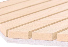 3D Πάνελ Τοίχου Ξύλινα (Σετ 3τμχ) A-S Colva Beige 212904D