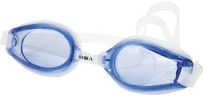 Γυαλιά Πισίνας Σιλικόνης Παιδικά Μπλε Με Διάφανους Φακούς