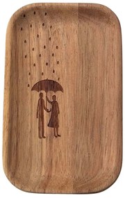 Διακοσμητικό Πιάτο Summer Rain RD0017878 7,5x9,5x12cm Natural Raeder Καουτσούκ