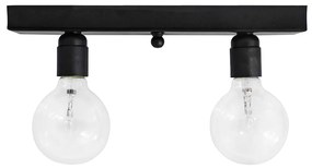 Φωτιστικό Οροφής Δίφωτο Heronia Cable 31-0755 Black