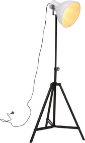 vidaXL Φωτιστικό Δαπέδου 25 W Λευκό 61x61x90/150 εκ. Ε27