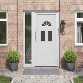 vidaXL Γλάστρα 2 pcs Ανθρακί 30 x 30 x 30 cm Ατσάλι