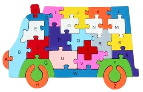 Εκπαιδευτικό Ξύλινο Πάζλ 6τεμ - Educational Wooden Puzzle