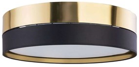 Φωτιστικό Οροφής - Πλαφονιέρα Hilton 4345 4xΕ27 15W Φ60cm 16,5cm Gold-Black TK Lighting