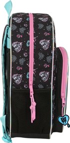 Σχολική Τσάντα Monster High Μαύρο 33 x 42 x 14 cm