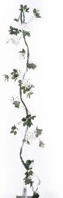 Supergreens Τεχνητή Γιρλάντα Τριαντάφυλλο Garden Λευκή 240 εκ. - 0881-7
