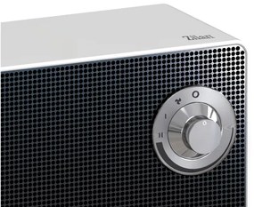 Κεραμικό αερόθερμο Zilan ZLN2007, Max 1000W, 2 επίπεδα ισχύος, Ελεγχος θερμοκρασίας με θερμοστάτη, PTC, Ασημί