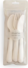 Πιρούνι-Μαχαίρι-Κουτάλι (Σετ) Mushie Ivory 66-101335
