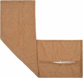 vidaXL Κάλυμμα Μαξιλαριού HOUTEN Μπεζ 40 x 145 εκ. Μπουκλέ