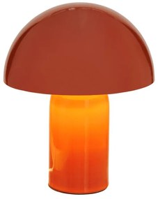 Επιτραπέζιο φωτιστικό Mushi μέταλλο σε terracotta απόχρωση Φ20x24,5εκ 20x20x24.5 εκ.