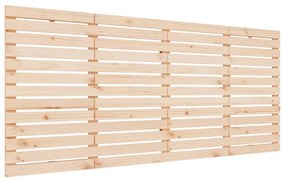 vidaXL Κεφαλάρι Επιτοίχιο 156 x 3 x 91,5 εκ. από Μασίφ Ξύλο Πεύκου