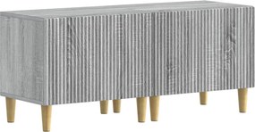 vidaXL 5 Τεμάχια LED Τηλεοπτικού Ντουλαπιού Γκρι Sonoma