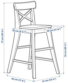 INGOLF Καρέκλα φαγητού 901.464.56